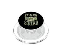 Bassoon Squad Bande de basson rétro Assortie PopSockets PopGrip pour MagSafe
