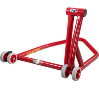 Bastef Stand de réparation universel à bras unique à gauche, rouge