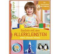 Basteln mit den Allerkleinsten: Kleben, schneiden, klecksen. Für Kreativminis ab 2 Jahren