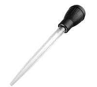 Baster de dinde barbecue à tête en caoutchouc Pipe de viande viande BBQ TUBE DRIP BAGBEAU BARBECE, DRAGE PLASTIQUE PLASTIQUE, PIPETTE PLASSE
