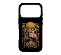 Bastet Bubblegum Hiéroglyphics Déesse du Chat égyptienne Coque pour iPhone 17 Pro