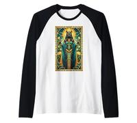 Bastet - Vitrail déesse égyptienne - Mythologie égyptienne Manche Raglan