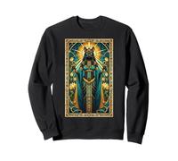Bastet - Vitrail déesse égyptienne - Mythologie égyptienne Sweatshirt