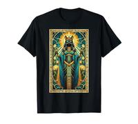 Bastet - Vitrail déesse égyptienne - Mythologie égyptienne T-Shirt