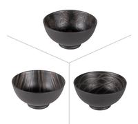 BASTIDE DIFFUSION-Bol Lava coloris noir en grès - diamètre 15 cm