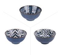BASTIDE DIFFUSION-Coupelle Makaha coloris bleu en porcelaine - diamètre 12 cm
