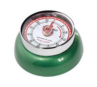 BASTIDE-Minuteur de cuisine en métal vert Speed - diamètre 9,2 x H 4 cm