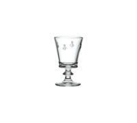 BASTIDE-Verre à pied en verre transparent avec motif abeille Bastide Diffusion - 24 cl