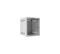 Bastidor de pared Lanberg WF10-2306-10S 6U 10" Gris IP20 Carga 20kg Vidrio Templado