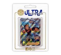 Bastien 188/198 Dresseur Full Art Mille Poings - Ultraboost X Epée et Bouclier 6 Règne de Glace - Coffret de 10 Cartes Pokémon Françaises