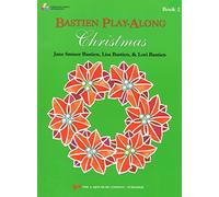 Bastien Jane - Bastien Play-Along Christmas Book 2 (Book/CD). Partitions, CD pour Piano