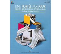 Bastien Jane Methode Piano Une Portee Par Jour Niveau 2 Pf Book French