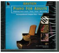 Bastien Piano for Adults Accompaniment Compact Discs (Bastien Adult Piano Course, Book 2)
