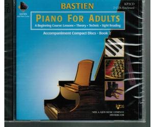 Bastien Piano for Adults Accompaniment Compact Discs (Bastien Adult Piano Course, Book 2)