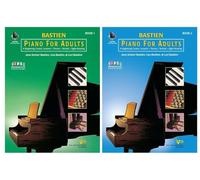 Bastien Piano for Adults Book 1 & 2 (2 Book Set with CD, KP1 & KP2)