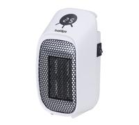 MC-400 Micro Chauffage Résistance PTC 400W avec Minuterie 1-12 Heures, Blanc.