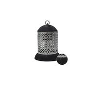 Bastilipo Mini Estufa electrica, 450W,interruptor on/Off, anilla aislante - Modelo: 523, Noir/Gris