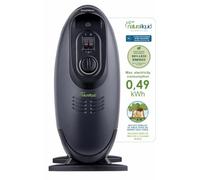 Bastilipo - MR-ECOFLUID-9 - Mini radiateur écologique avec H2O Natural Liquid, puissance 900W, 9 éléments chauffants, c/thermostat, noir.