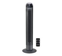 Bastilipo - Ventilateur tour avec télécommande, 50 W, puissance - 3 vitesses, noir, modèle Varadero