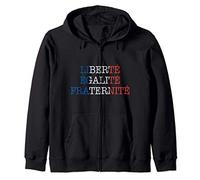 Bastillé Day Liberte Egalite Fraternite French Gift Sweat à Capuche