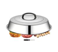 Basting Cover | for Griddle Anti-Slip Handle Splash-Proof Lid 12 inch