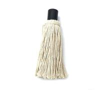 Basting Mop Brosse à barbecue Tête de rechange en coton Passe au | Manche long en bois naturel, résistant à la chaleur, distance sûre du feu, prise en main ergonomique, design robuste