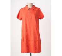 bastingage robes femme de couleur orange 40