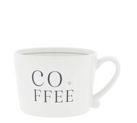 Bastion Collections Tasse à café blanc et noir pour céramique de 270 ml