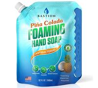 Bastion Recharge de savon moussant 100 ml, antibactérien, lavage à la main instantané