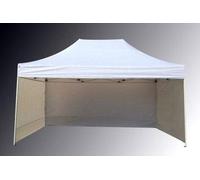Bastionshop Tente Express Professionnelle 3x4,5m tonnelle Pliable, Tente Pliante, Tente de réception (Beige)