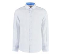 Bastoncino - Chemise en coton imprimé - Homme - Chemises - Blanc - Taille: 2XL