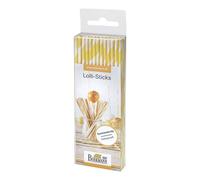 Bastoncins Cake Pops Jaunes 15 Cm Birkmann | Bâtonnets Boules Chocolat