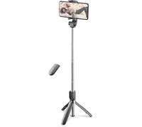 Cellularline Freedom bâton support pour selfies Smartphone Noir, Argent
