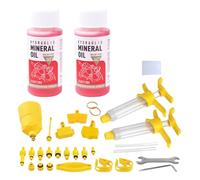 BASTOUR Kit Purge Frein pour Shimano MAGURA, TEKTRO, TRP Hydraulic Disc Brakes, Kit Frein Hydraulique VTT, Kit Purge Freins pour VTT Comprend 120 ML de Liquide de Frein