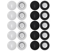 BASTOUR Porte-dossard Aimant Running, 10 Paires Aimants Dossards Triathlon, Fixation Haute Résistance, Accessoires Runners, Porte Dossard Trail, Running Femme Accessoire pour Marathon, Semi-Marathon