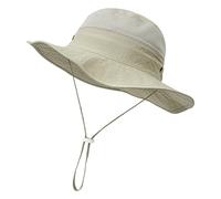 Bastwahl Bob Anti UV Bebe Soleil Été Plage Soleil Unisexe Coton Pêcheur Chapeaux Chapeau Seau avec Rabat à Large Bord Respirant Vacances Visière Soleilajustable Bonnet Sun Hat pour Bébé 0 À 12 Mois