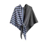 Bastwahl Chale Femme Hiver Chaud Triangle Polaire Triangulaire Grosse Echarpe Poncho Élégant Chic Très Jolie avec Boutons Douce Mariage Manteau Tunique pour Un Usage Quotidien