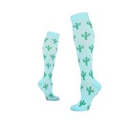 Bastwahl Chaussette de Contention Femme Homme Hautes Montantes Chaussettes de Contention Grande Taille Respirantes Unisexe pour Vols Running Gym Circulation Sanguine Jambes Sport Avion Voyage