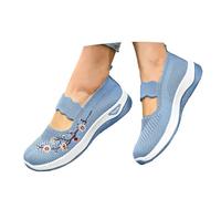 Bastwahl Chaussures Orthopédiques Femme - Basket de Marche Mode et Sport Respirant Confort Chic Enfiler Legere Running Tennis Gym Jogging Slip on Basquette Fitness Travail Course Outdoor Sneakers2