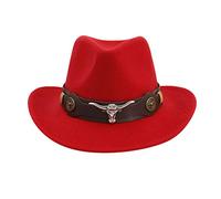 Bastwahl Cowboy Hat Femme Homme - Django pour adulte, chapeau western pour costumes de carnaval, carnaval et fête à thème