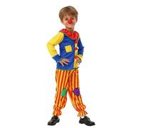 Bastwahl Deguisement Clown Enfant Adulte Set - Costume Clown, Casper, Farceur, Cirque, Costumes de Carnaval Drole Deguisement Femme Homme gGrande Taille