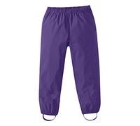 Bastwahl Pantalon Pluie Moto Garçon - Pantalon de Pluie Enfants Imperméable et Coupe-Vent Unisexe Salopette Léger Non Doublé Rain Pants Boue Respirant pour Garçons et Fille