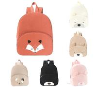 Bastwahl Sac a Dos Enfant, Broderie Petit Sac à Dos Bebe, Prenom Brodé Cartable Sac a Dos Enfant Maternelle Fille & Garcon, Velours Côtelé Ours Sac à Dos Ecole Crèche