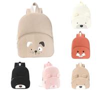Bastwahl Sac a Dos Enfant, Broderie Petit Sac à Dos Bebe, Prenom Brodé Cartable Sac a Dos Enfant Maternelle Fille & Garcon, Velours Côtelé Ours Sac à Dos Ecole Crèche