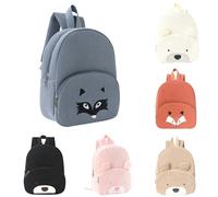 Bastwahl Sac a Dos Enfant, Broderie Petit Sac à Dos Bebe, Prenom Brodé Cartable Sac a Dos Enfant Maternelle Fille & Garcon, Velours Côtelé Ours Sac à Dos Ecole Crèche