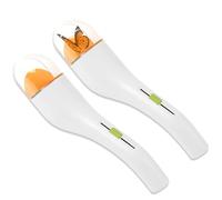 BASVII Attrape Insecte - Attrape Araignée pour Maison et Jardin, Facile à Attraper et Observer Insectes, Respirant et Efficace, Bug Catcher Convient aux Papillons, Insectes, Araignée (1, Blanc)
