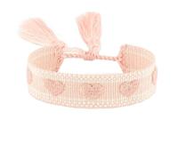 BASXDRFXZ Bracelet Tressé Bracelet brodé tressé Love cinq étoiles, for hommes et femmes, Couples avec la même corde à main(58-1)