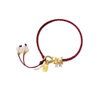 BASXDRFXZ Bracelet Tressé Bracelet en corde tressée élastique, Style Couple décoratif créatif et personnalisé, tissé à la main(A)