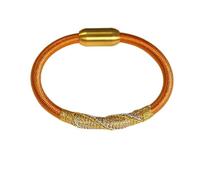 BASXDRFXZ Bracelet Tressé Bracelet Tibétain Corde À Main, Or, Bois, Eau, Feu Et Terre, Rouge De Style Ethnique for Hommes Femmes(Five Elements Soil,17CM)