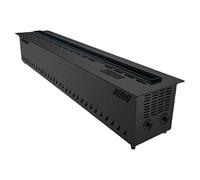 BASXDRFXZ Cheminée électrique Cheminée électrique silencieuse et Fine, cheminée décorative encastrée, télécommande avec minuterie, écran Tactile, Hauteur de Flamme réglable(700mm)